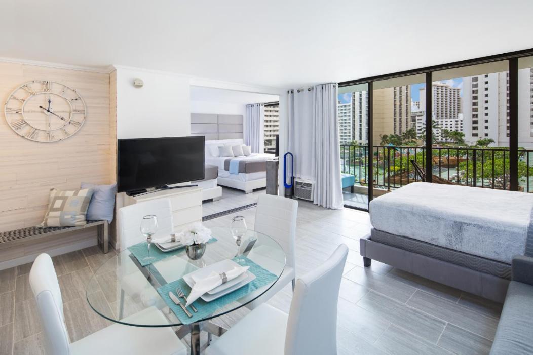 Waikiki Banyan Modern One Bedroom Free Parking Honolulu Eksteriør billede